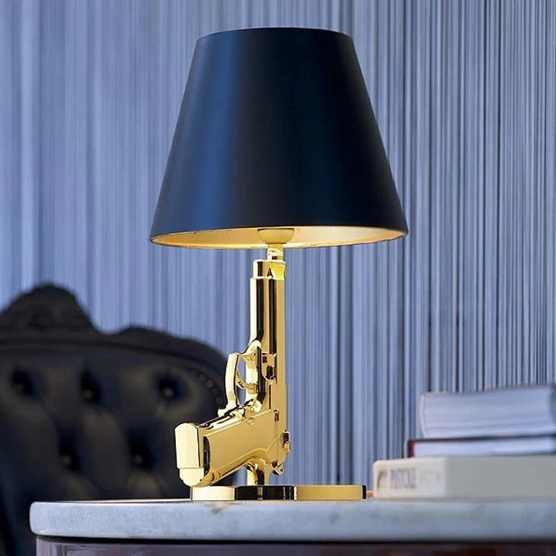 Pistol bordlampe