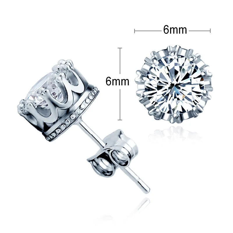 YAAMELI 925 Sterling Zircon øreinge