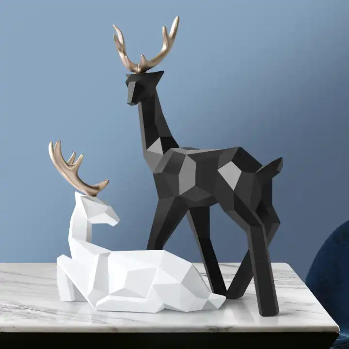 Mat Hjorteskulptur