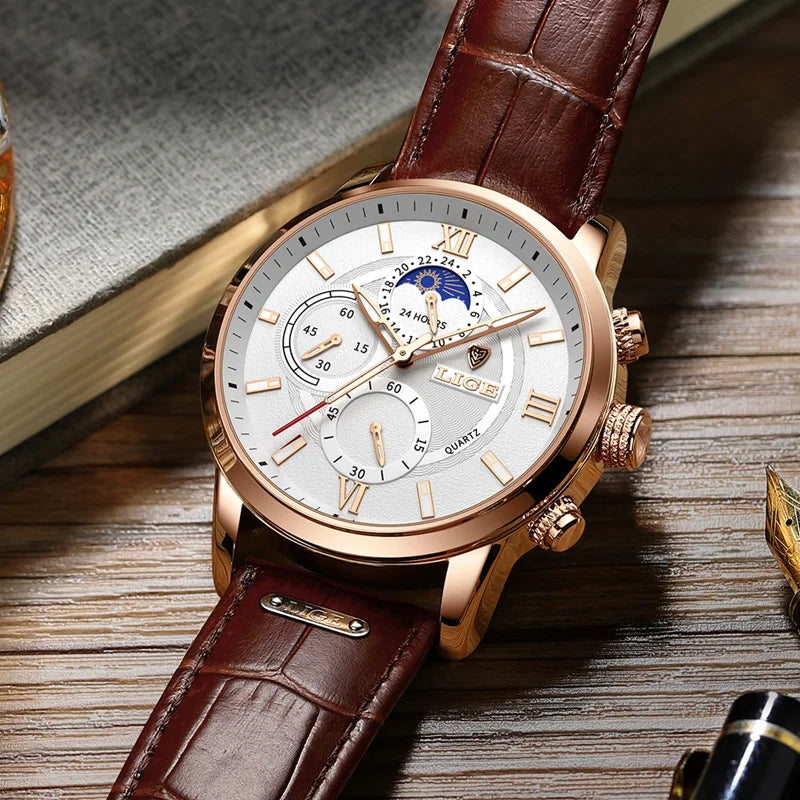 LIGE Quartz Armbåndsur