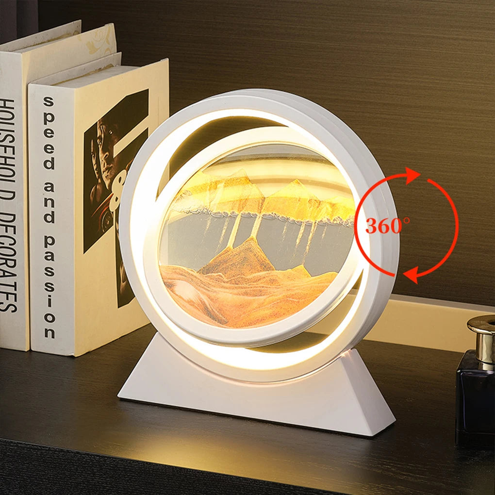 Sandscape LED Time Glas