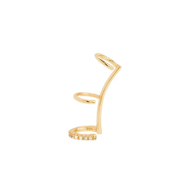 Zircon Pavé Tassel Øreringe