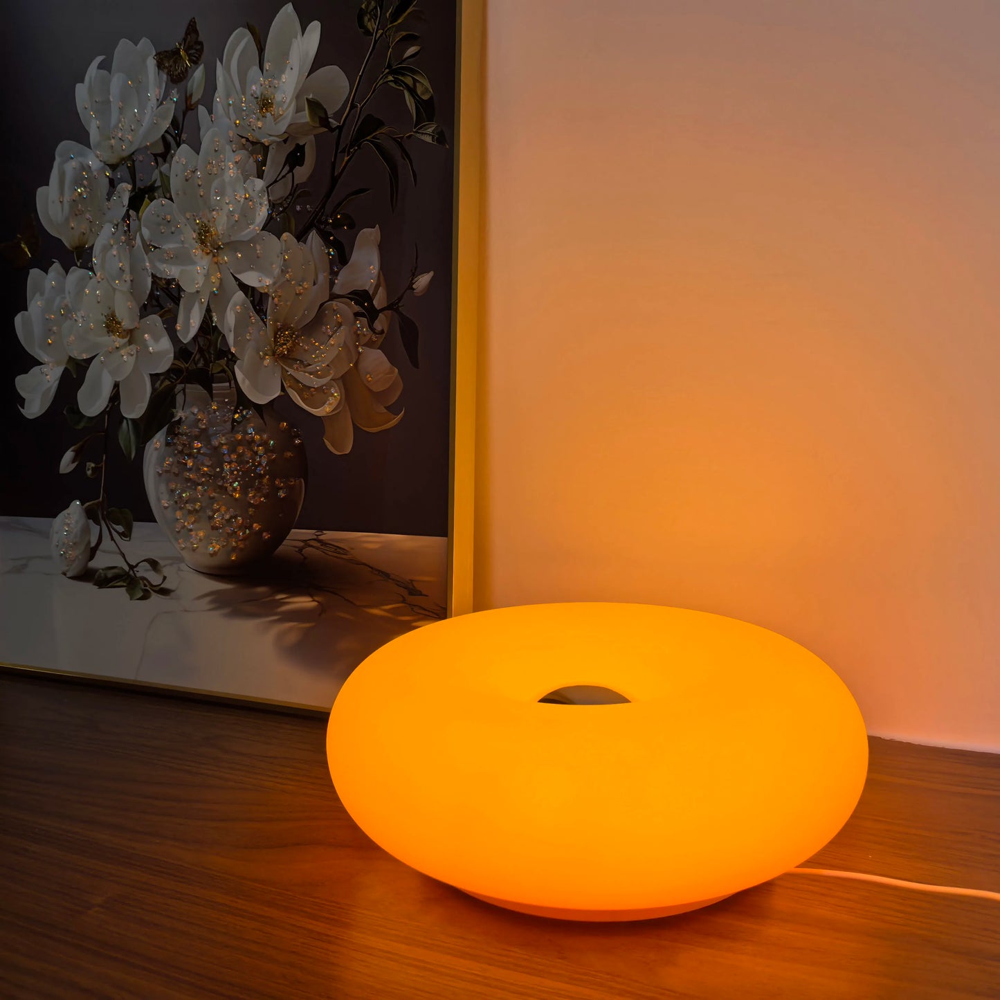 Bauhaus Donut USB Lampe