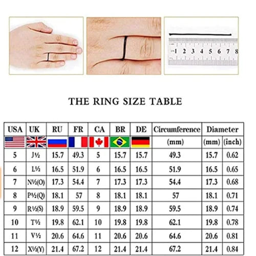 Luksus Sølvbelagt Cocktail Zircon Fingering