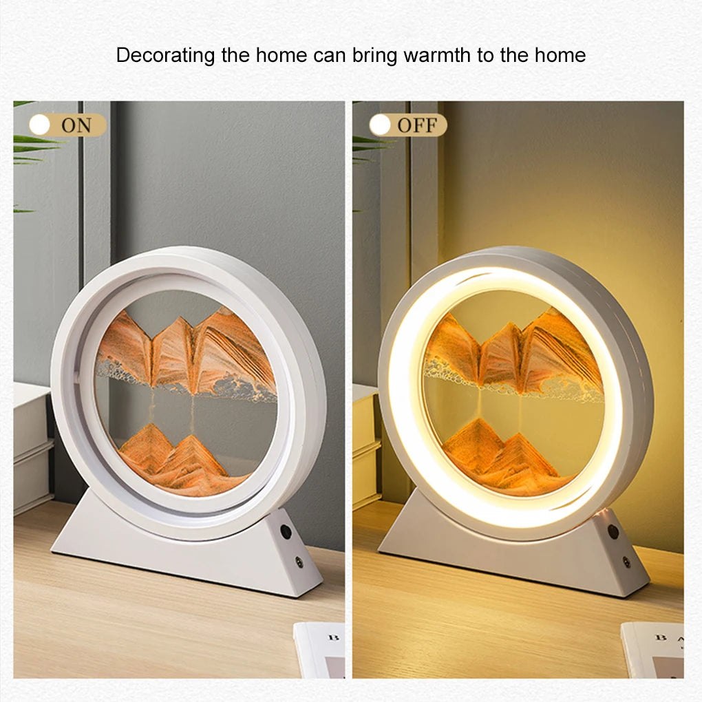 Sandscape LED Time Glas