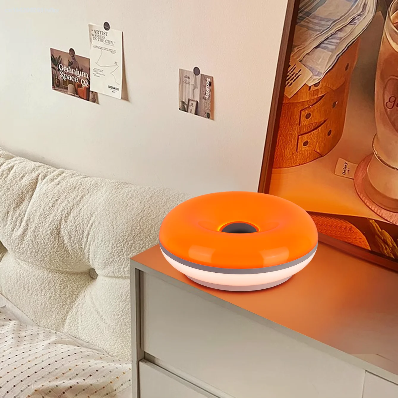 Bauhaus Donut USB Lampe