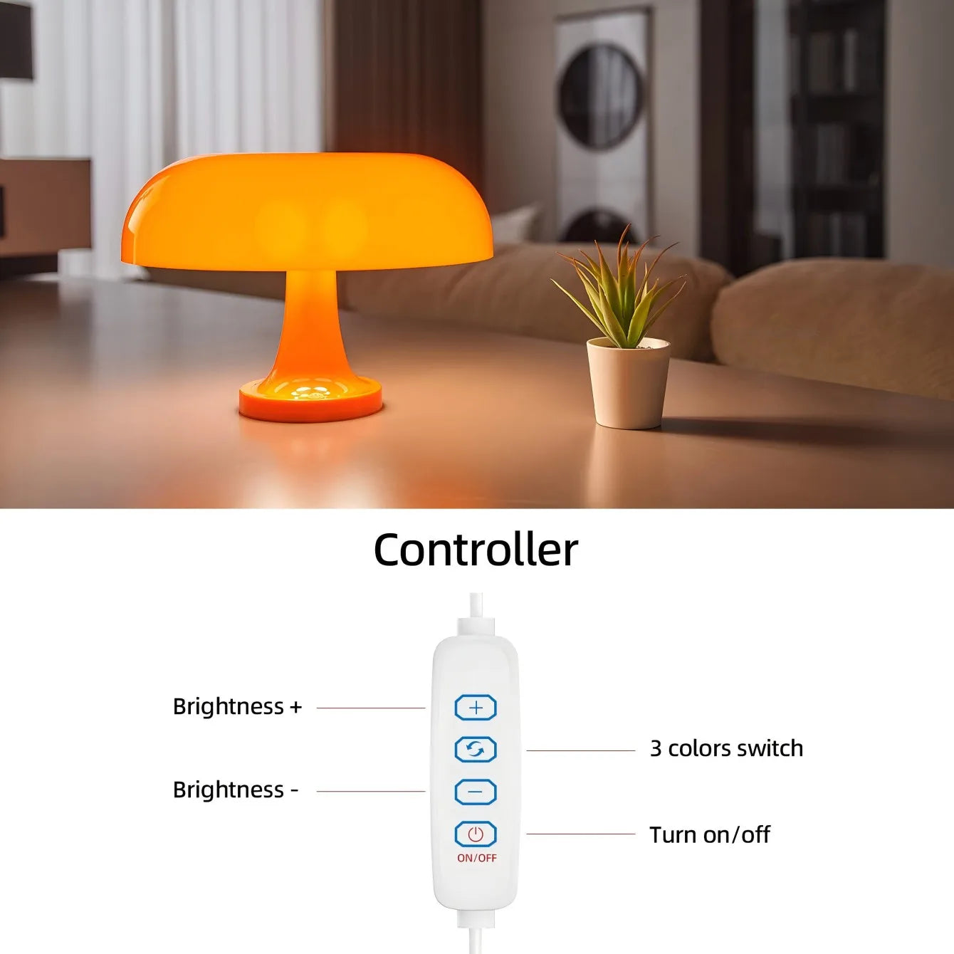 Klassisk Svampe Lampe