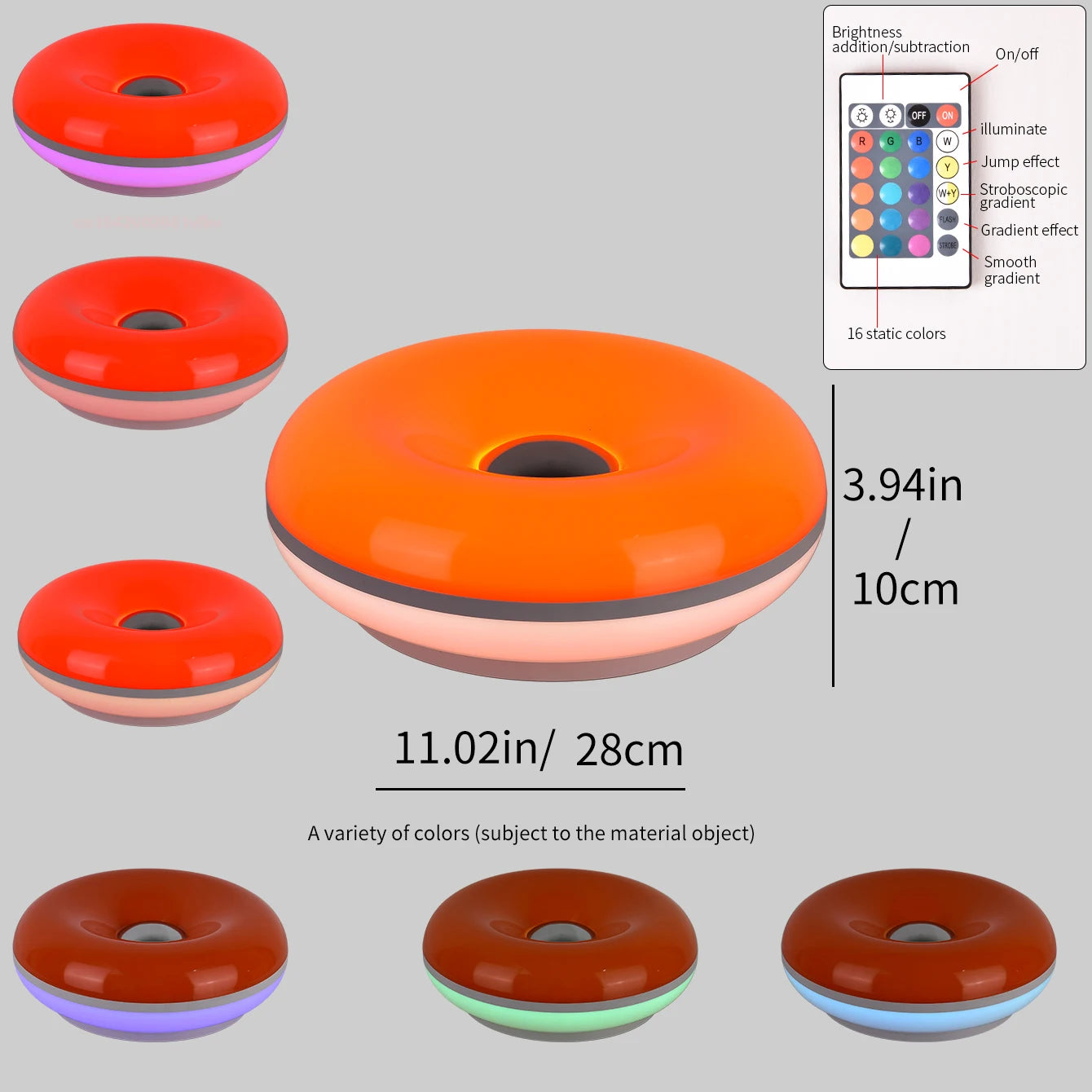 Bauhaus Donut USB Lampe