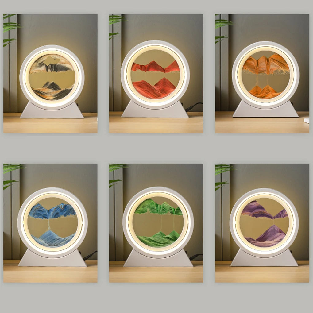 Sandscape LED Time Glas