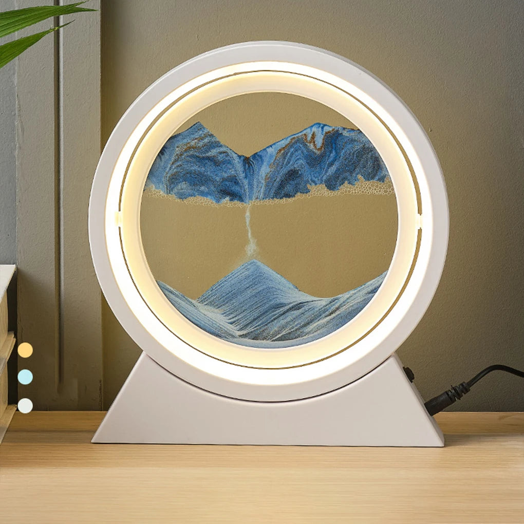 Sandscape LED Time Glas