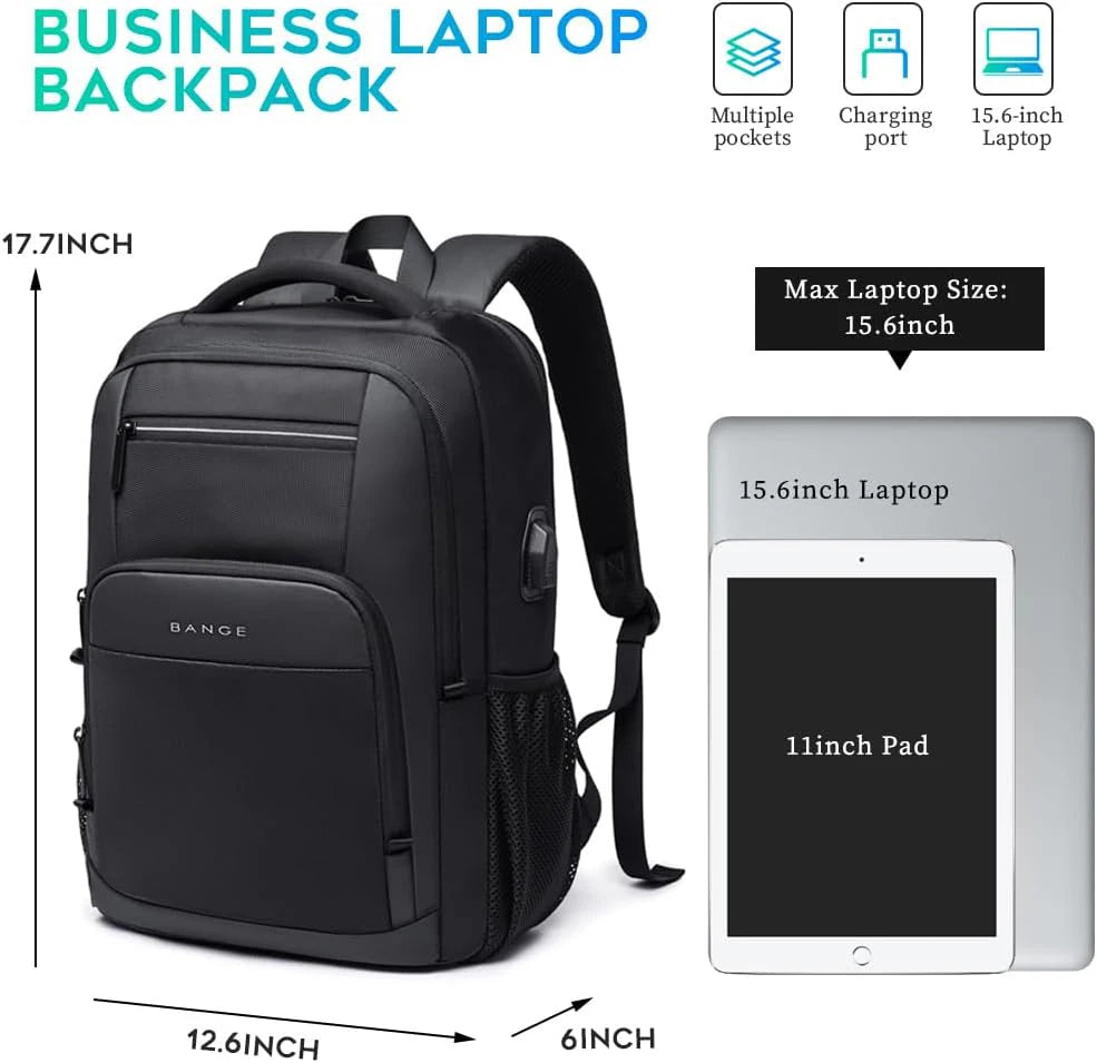 Vandtæt Computertaske m. USB
