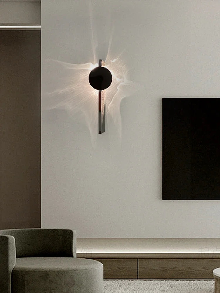 Minimalistisk LED væglampe