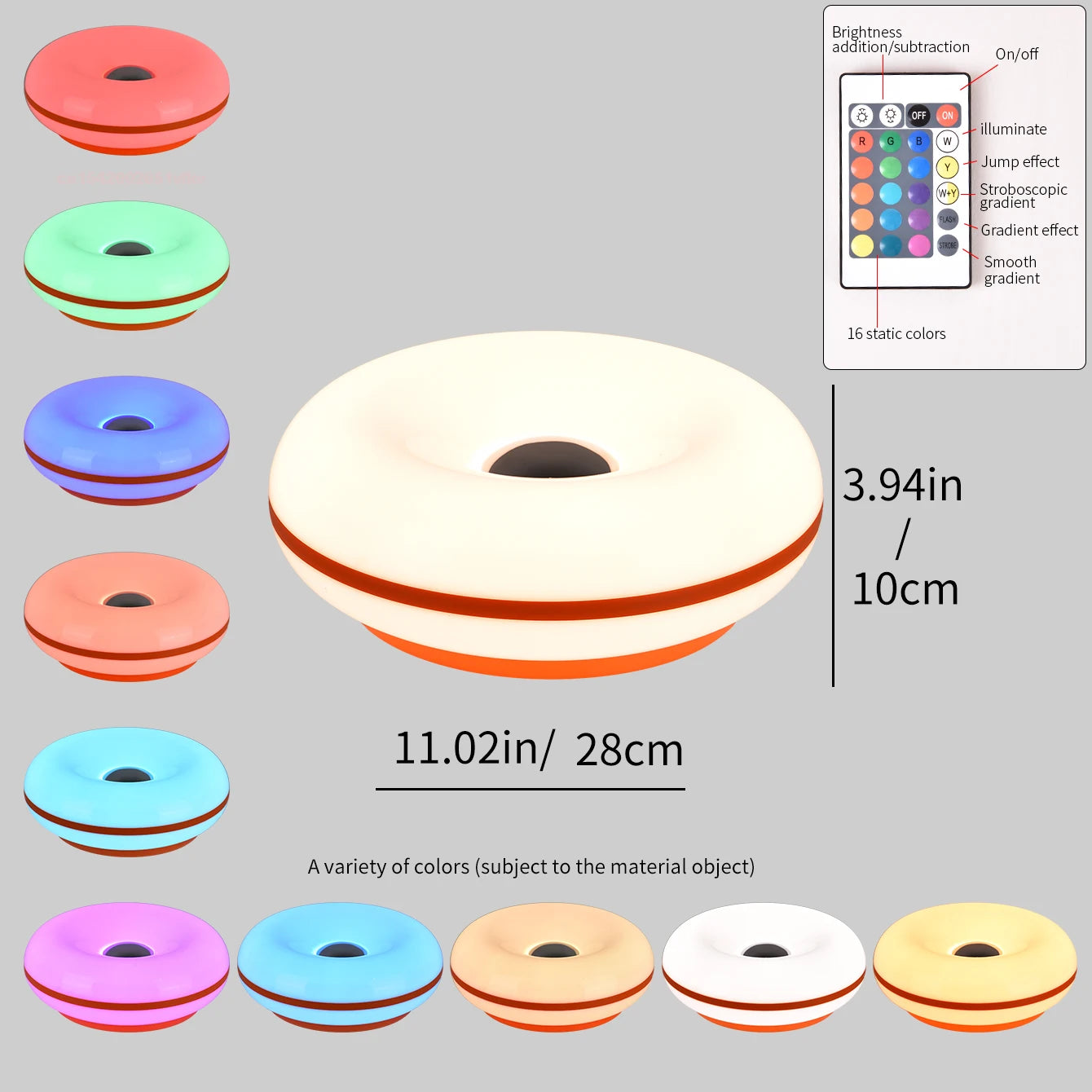 Bauhaus Donut USB Lampe