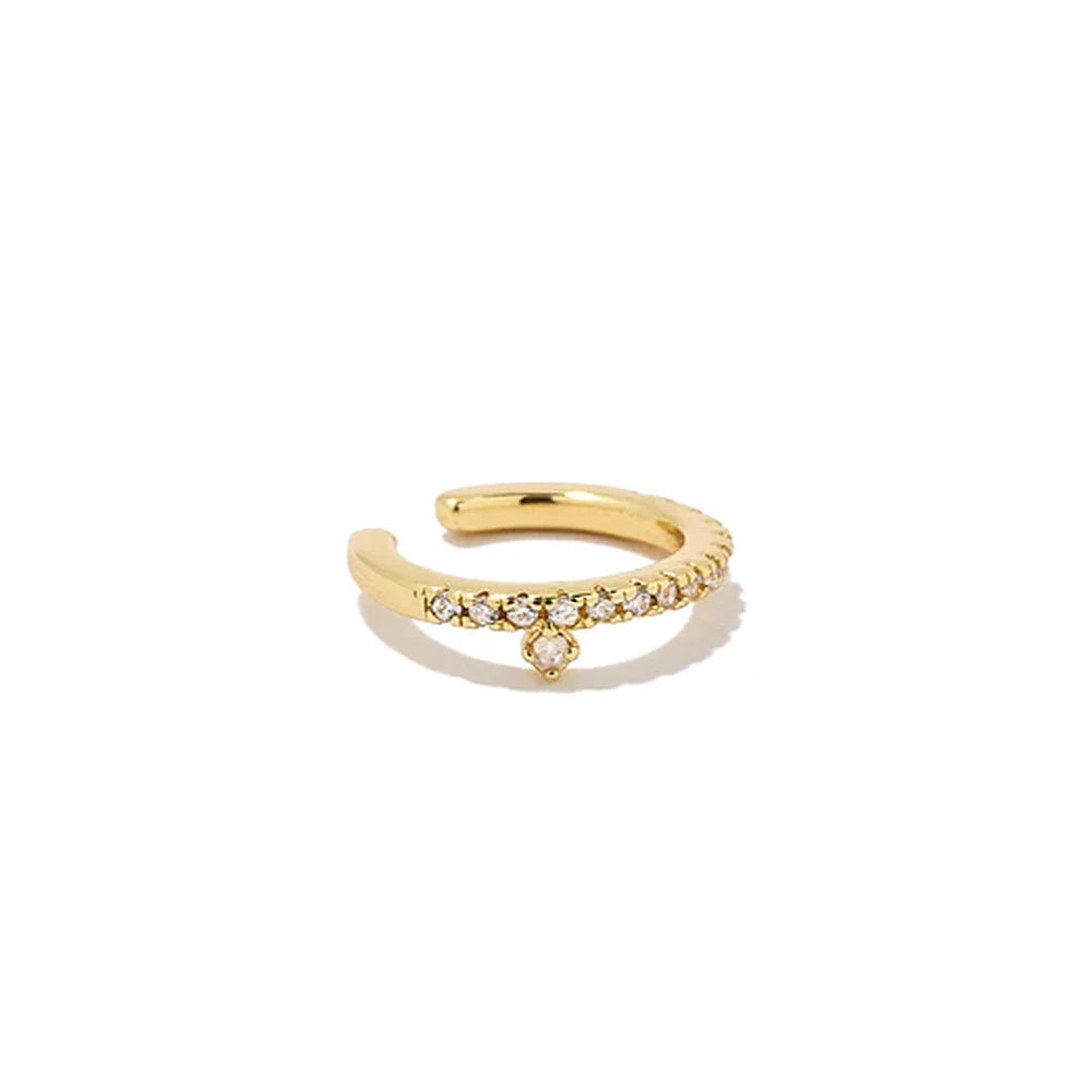 Zircon Pavé Tassel Øreringe