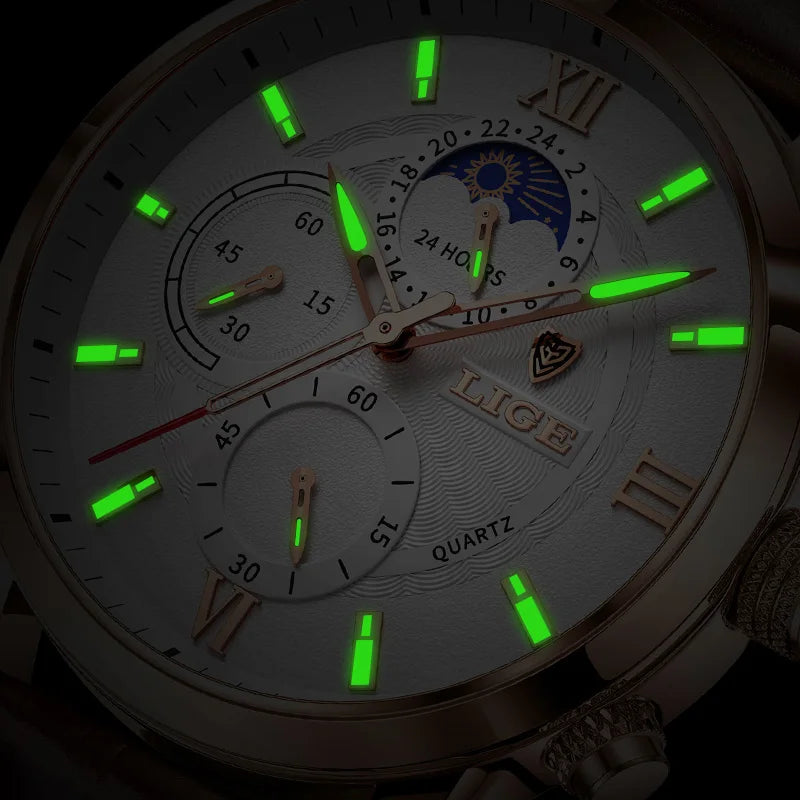 LIGE Quartz Armbåndsur