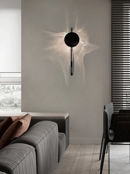 Minimalistisk LED væglampe