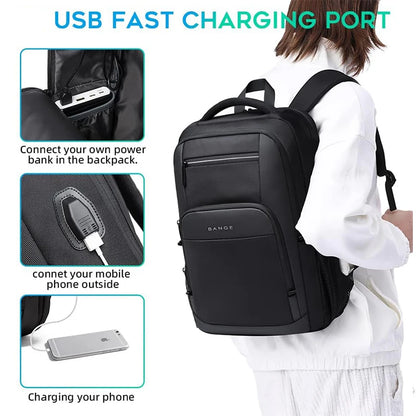 Vandtæt Computertaske m. USB