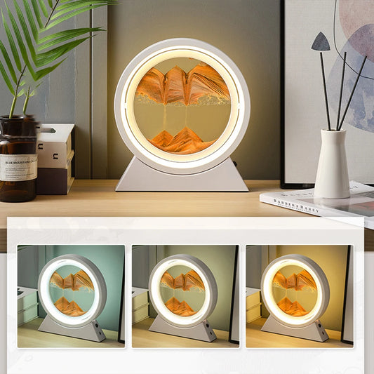 Sandscape LED Time Glas